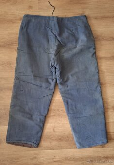 Predám zateplené "prešívané" nohavice - 2