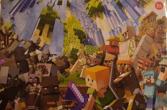 Minecraft stavebnicové figúrky stredné balenie - 2
