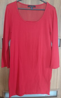 Červené šaty Amisu - 2