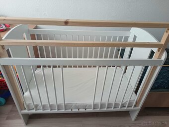 Detská postieľka s matracom - 2