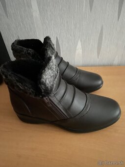 Zateplené topánky - vel,37 - znacka Scandi - 2