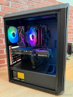 Herné PC: Ryzen 7 5700X, RX 6600 XT, 16GB RAM, 1T M2 SSD - 2