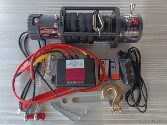 Elektrický naviják 12V 6100kg - 2
