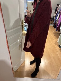 Mikinové šaty plus size - 2