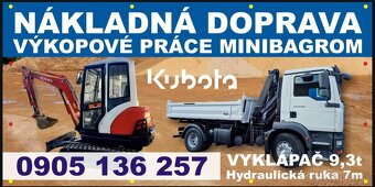 Nákladná doprava a výkopové práce - 2