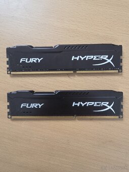 Kingston fury 2x4gb DDR3 - 2