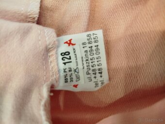 Dievčenské šaty 128 - 2