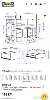 poschodova postel - 2