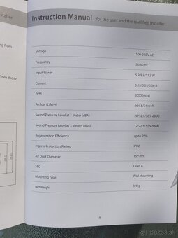 Predám rekuperacne jednotky - 2