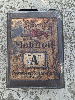 Plechovka Mobil oil - 2