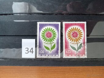 Poštové známky č.713 -Európske známky - štáty - 2
