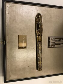 Incestičné Zlaté pero J.T.Dupont - 2