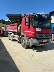 vyklapacia suprava Mercedes Actros + vlek - 2