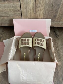 Miu miu šľapky - 2