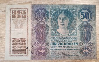 50 koruna, 1914, 1042, Rakúsko - Uhorsko - 2