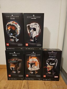 LEGO Star Wars a Marvel helmy NOVÉ - 2