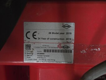 Predáme rozmetadlo PH KUHN Axis 30.2 Q - 2