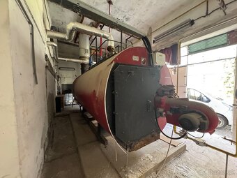 Kotolňa Weishaupt 2250 kW–plynový kotol, horák, fancoily - 2