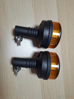 Vystrazny oranzovy mini majak - 2