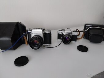 Pentacon six TL a Praktica PLC2 - 2