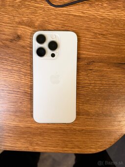 iPhone 15 pro white titanium 128GB - 2