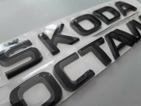 Nápis Škoda Octavia čierny - 2