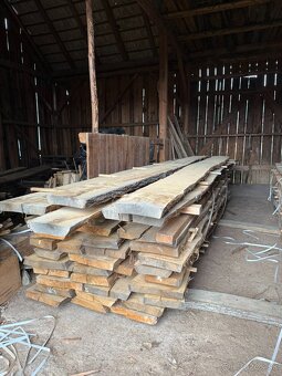 Dubové šušené fošne - 2