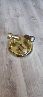 Okrúhle zlaté bodové svetlo - 2