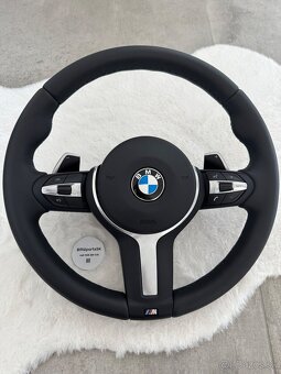 Predám BMW volant M-packet F30/F31 s pádlami - 2