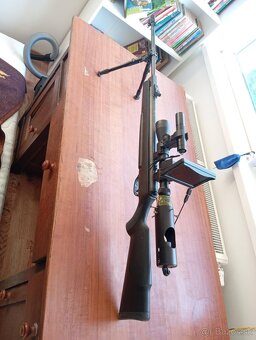 Vzduchovka Hatsan 80, kal. 4,5mm + nocne - 2