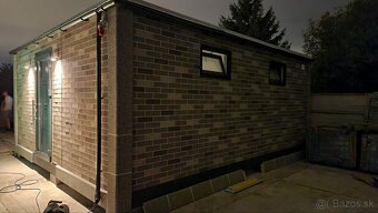 Mobilný montovaný drevodom / záhradný domček – 30 m², novos - 2