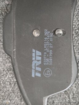 Brzdové doštičky TRW - 2