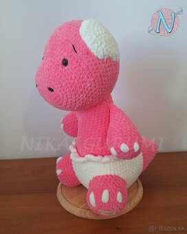 Háčkovaná figúrka - Baby Dí - malý dinosaurus - 2