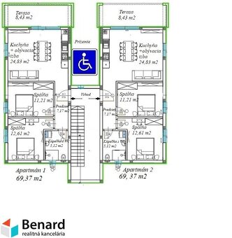 APARTMÁNY PREDAJ, 69 m2, RAŽANAC, CHORVÁTSKO - 2