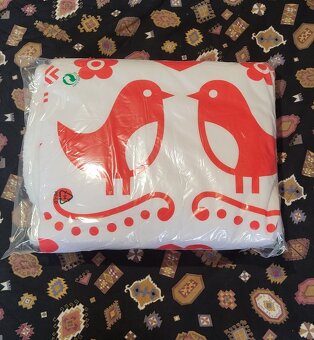 biela vianočná deka - 2