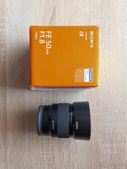 Predám objektív Sony FE 50mm f/1.8 - 2