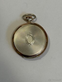 Longines vreckové hodinky strieborné - 2