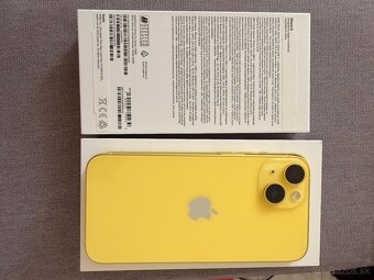 Predám iPhone 14 - Yelow - 128Gb - 2