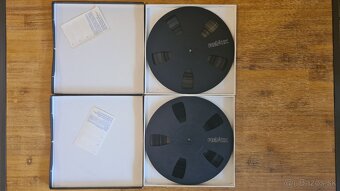 Dvě TDK L-3600P mgf pásky 1100m, 26cm Revox plast. cívka - 2