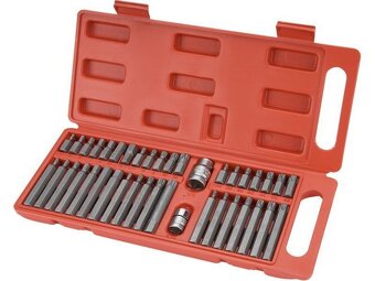 Krischner 40 dielna sada bitov , torx , imbus , spline / CRV - 2