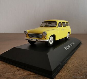 Modely Škoda 1000 MBX, 1201, 1202 - DeAgostini 1:43 - 2
