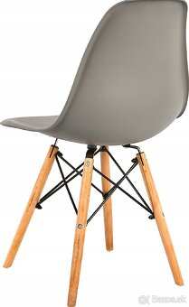 Jedalenske Stolicky 6ks- Siva Nove - 2