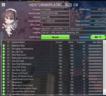 HDD 80GB 7200RPM - 2
