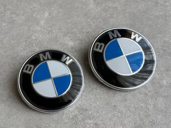 ✅BMW ZNAKY✅ - na kufor a kapotu - 74 / 82 MM - 2