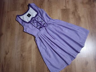 Bavorský kroj Dirndl v.40 Almenrausch - 2