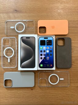 iPhone 15 PRO MAX 512GB NATURAL TITANIUM - TOP STAV - 2