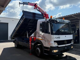 MERCEDES-BENZ ATEGO 1224 SKLÁPAČ TROJSTR. HYDRAULICKÁ RUKA - 2