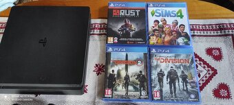 Ps4 slim 500gb+hry (predam/vymenim) - 2