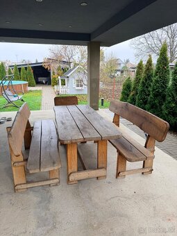 Masivny zahradny nabytok z agatu - 2