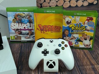 Xbox One S, 1 ovládač, Kinect a 3 pohybové hry - 2